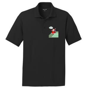 Fun Pickleball | Pickleball Santa | Pickleball Holiday | Pickleball Gift | Great PosiCharge RacerMesh Polo