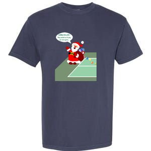 Fun Pickleball | Pickleball Santa | Pickleball Holiday | Pickleball Gift | Great Garment-Dyed Heavyweight T-Shirt