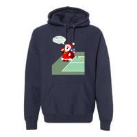 Fun Pickleball | Pickleball Santa | Pickleball Holiday | Pickleball Gift | Great Premium Hoodie