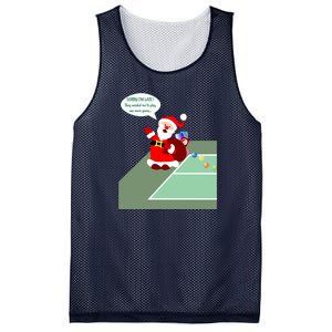 Fun Pickleball | Pickleball Santa | Pickleball Holiday | Pickleball Gift | Great Mesh Reversible Basketball Jersey Tank