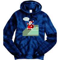 Fun Pickleball | Pickleball Santa | Pickleball Holiday | Pickleball Gift | Great Tie Dye Hoodie