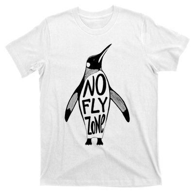 Funny Penguin Pilot Christmas Gift Idea T-Shirt