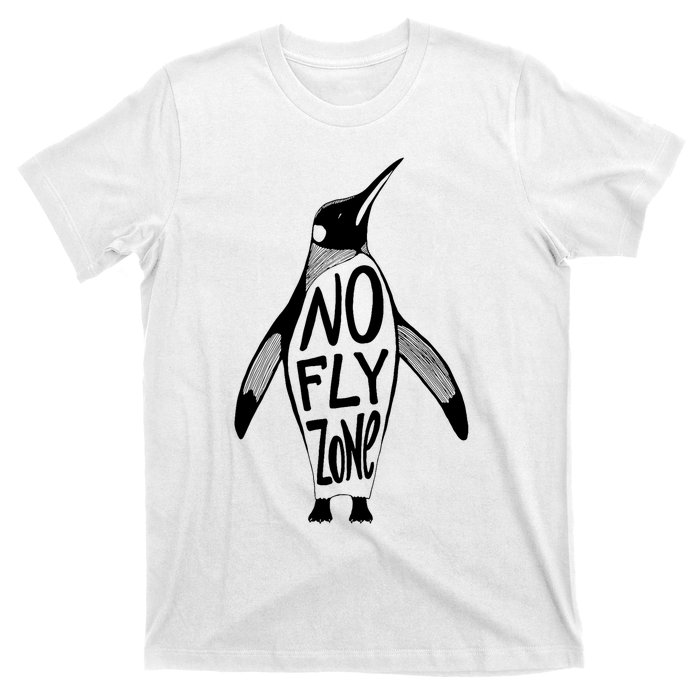 Funny Penguin Pilot Christmas Gift Idea T-Shirt