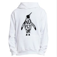 Funny Penguin Pilot Christmas Gift Idea Urban Pullover Hoodie