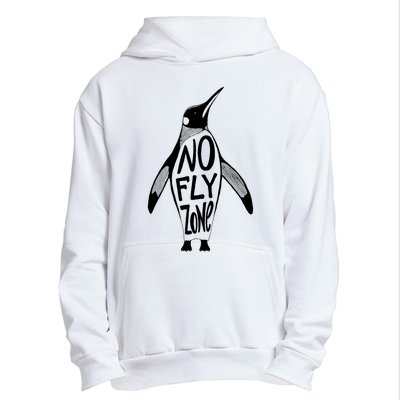 Funny Penguin Pilot Christmas Gift Idea Urban Pullover Hoodie