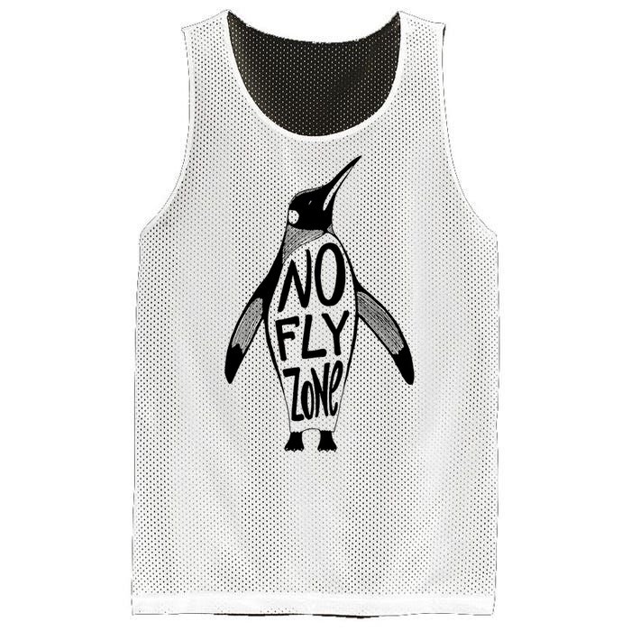 Funny Penguin Pilot Christmas Gift Idea Mesh Reversible Basketball Jersey Tank