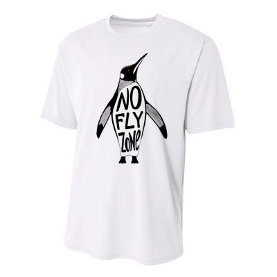 Funny Penguin Pilot Christmas Gift Idea Performance Sprint T-Shirt