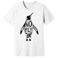 Funny Penguin Pilot Christmas Gift Idea Premium T-Shirt