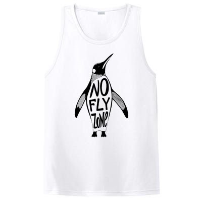 Funny Penguin Pilot Christmas Gift Idea PosiCharge Competitor Tank