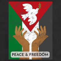 Free Palestine Peace & Freedom Support Palestine And Gaza 11oz C Handle Ceramic Mug