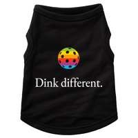 Funny Pickleball Player Lover Dinking Problem Gift Doggie Tank