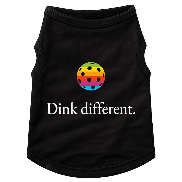 Funny Pickleball Player Lover Dinking Problem Gift Doggie Tank