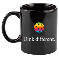 Funny Pickleball Player Lover Dinking Problem Gift 11oz C Handle Ceramic Mug