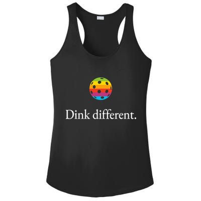 Funny Pickleball Player Lover Dinking Problem Gift Ladies PosiCharge Competitor Racerback Tank