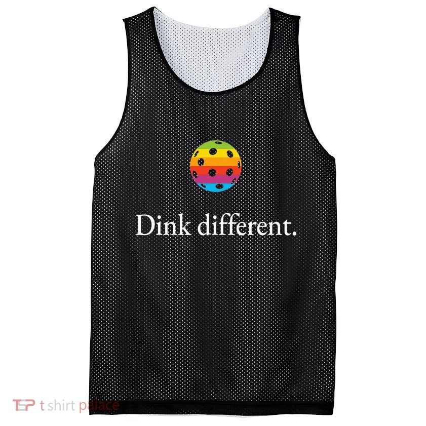 Funny Pickleball Player Lover Dinking Problem Gift Mesh Reversible Basketball Jersey Tank