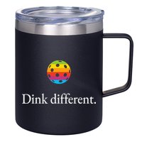 Funny Pickleball Player Lover Dinking Problem Gift 12oz Stainless Steel Coffee Mug