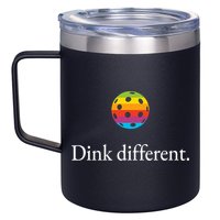 Funny Pickleball Player Lover Dinking Problem Gift 12oz Stainless Steel Coffee Mug