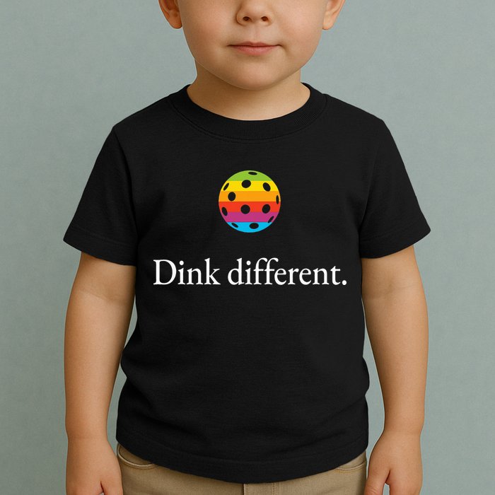 Funny Pickleball Player Lover Dinking Problem Gift Toddler T-Shirt