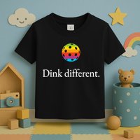 Funny Pickleball Player Lover Dinking Problem Gift Toddler T-Shirt