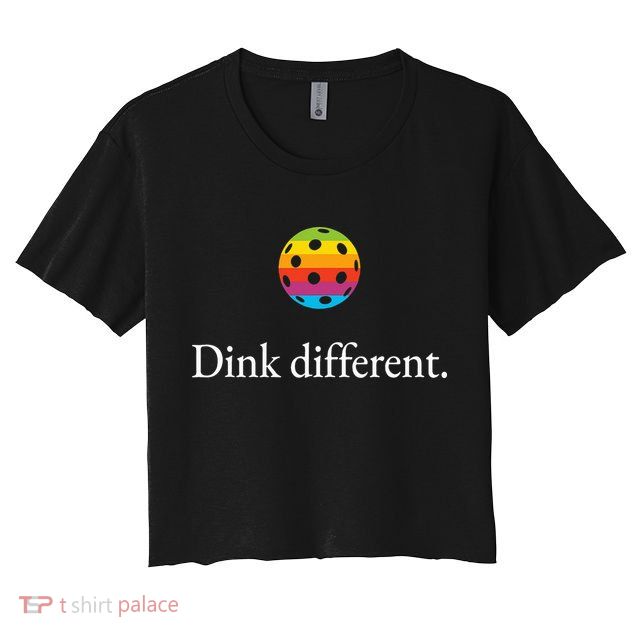 Funny Pickleball Player Lover Dinking Problem Gift Crop Top