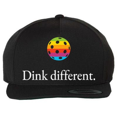 Funny Pickleball Player Lover Dinking Problem Gift Wool Snapback Cap