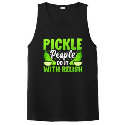 Funny Pickle People Do It With Relish Gift PosiCharge Competitor Tank