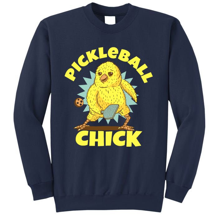 Funny Pickleball Pickleball Chick Player Loves To Play Sweatshirt