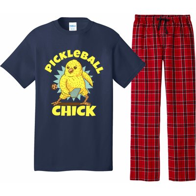 Funny Pickleball Pickleball Chick Player Loves To Play Pajama Set