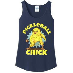 Funny Pickleball Pickleball Chick Player Loves To Play Ladies Essential Tank