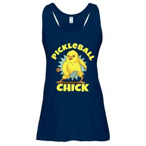 Funny Pickleball Pickleball Chick Player Loves To Play Ladies Essential Flowy Tank