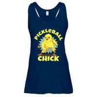 Funny Pickleball Pickleball Chick Player Loves To Play Ladies Essential Flowy Tank