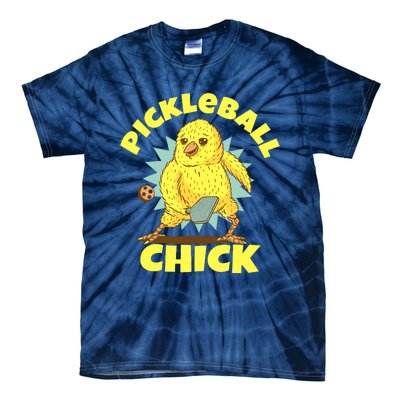 Funny Pickleball Pickleball Chick Player Loves To Play Tie-Dye T-Shirt