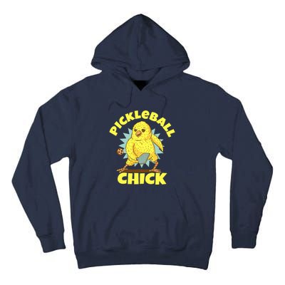 Funny Pickleball Pickleball Chick Player Loves To Play Tall Hoodie