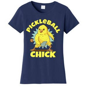 Funny Pickleball Pickleball Chick Player Loves To Play Women's T-Shirt