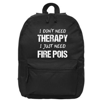 Fire Poi Poi Fire Dancer Juggling 16 in Basic Backpack
