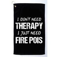 Fire Poi Poi Fire Dancer Juggling Golf Towel