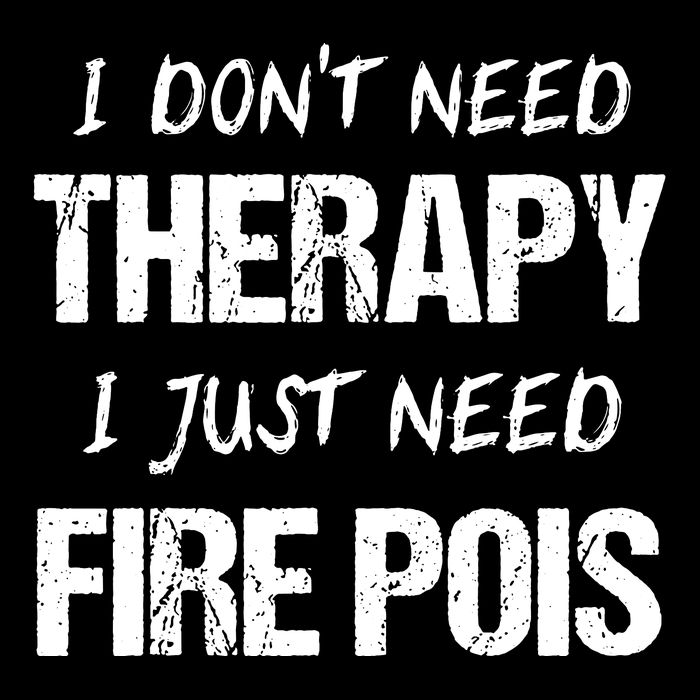 Fire Poi Poi Fire Dancer Juggling Toddler T-Shirt
