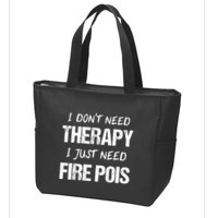 Fire Poi Poi Fire Dancer Juggling Zip Tote Bag