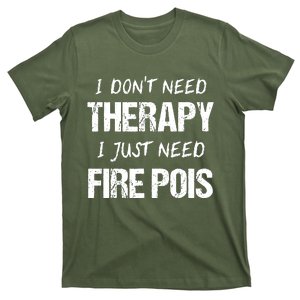 Fire Poi Poi Fire Dancer Juggling T-Shirt