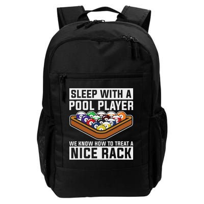 Funny Pool Player Billard 8 Ball Daily Commute Backpack