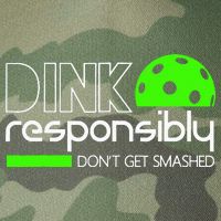 Funny Pickleball Player Dink Responsibly Don't Get Smashed Legacy Tie Dye Trucker Hat
