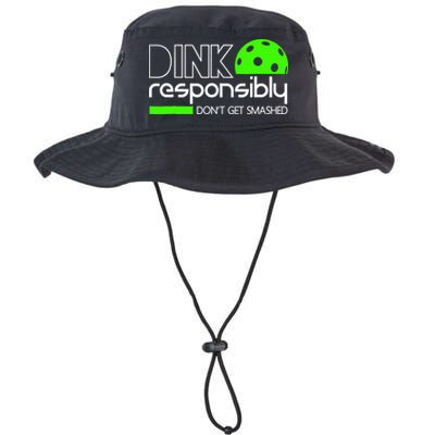 Funny Pickleball Player Dink Responsibly Don't Get Smashed Bucket Hat