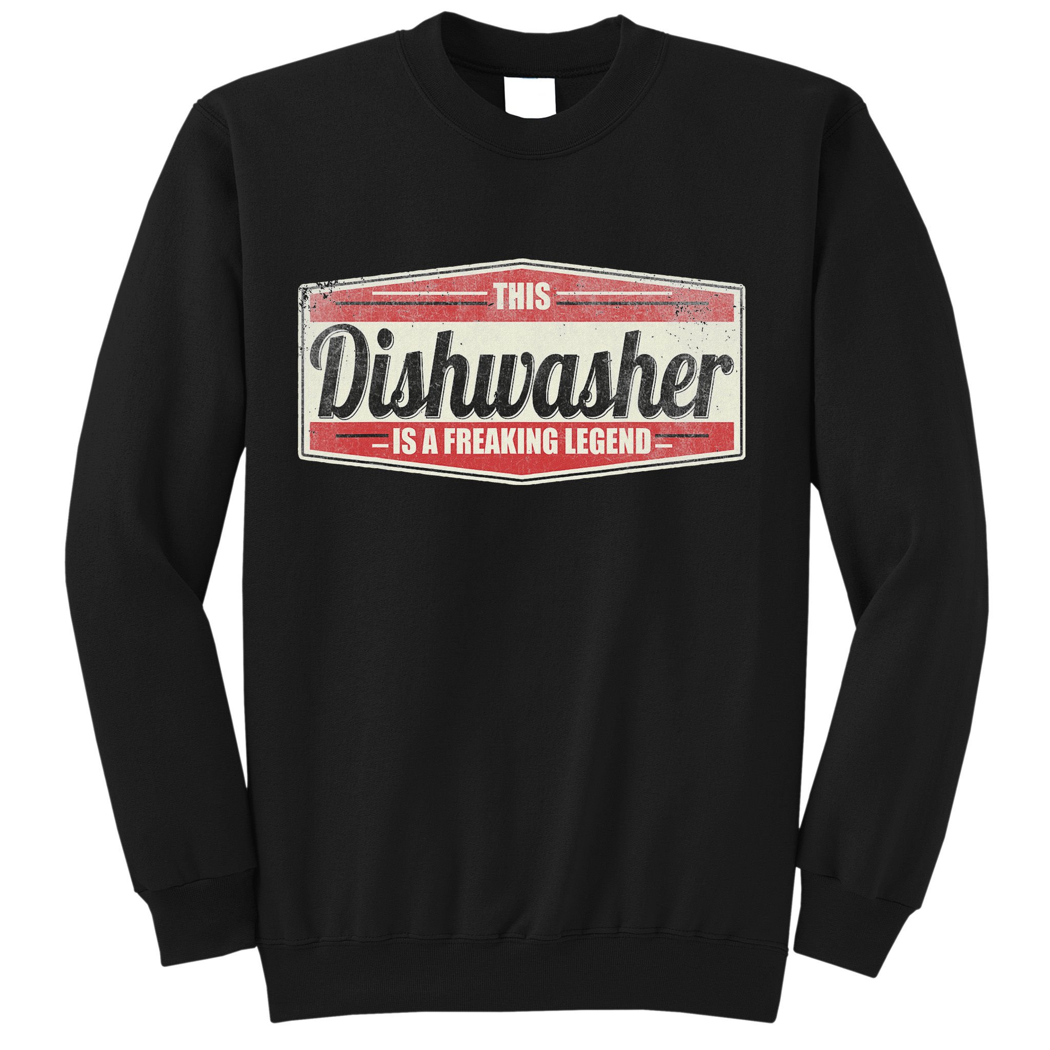 Funny Profession Quote Vintage Dishwasher Sweatshirt