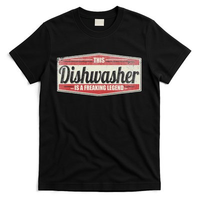 Funny Profession Quote Vintage Dishwasher T-Shirt