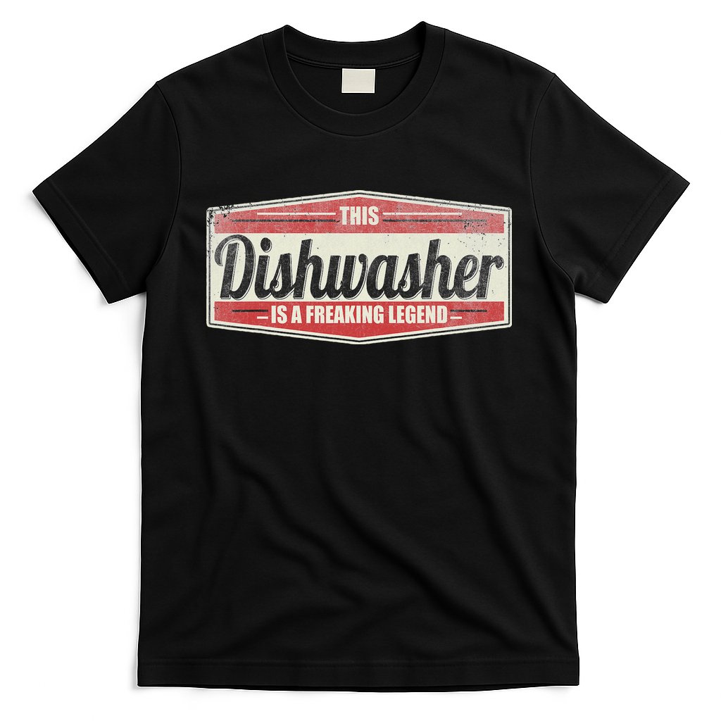 Funny Profession Quote Vintage Dishwasher T-Shirt