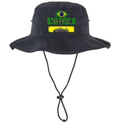 funnysao paulo quote Custom sao paulo brasil design Legacy Cool Fit Booney Bucket Hat