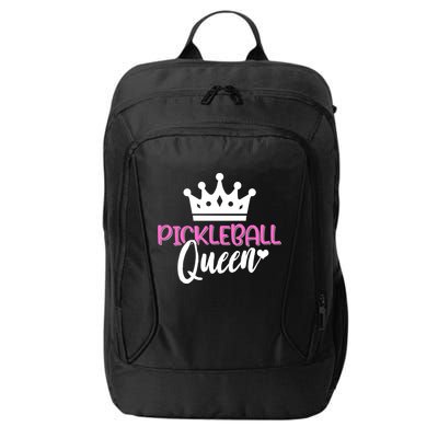 Funny Pickleball Queen Graphic Pickleball Player Gift City Backpack