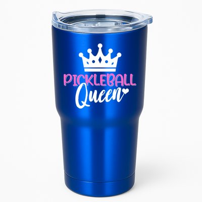 Funny Pickleball Queen Graphic Pickleball Player Gift Tumbler
