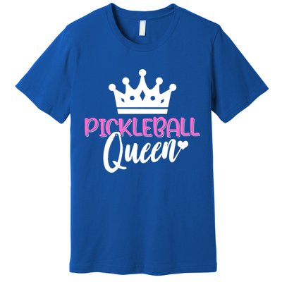 Funny Pickleball Queen Graphic Pickleball Player Gift Premium T-Shirt