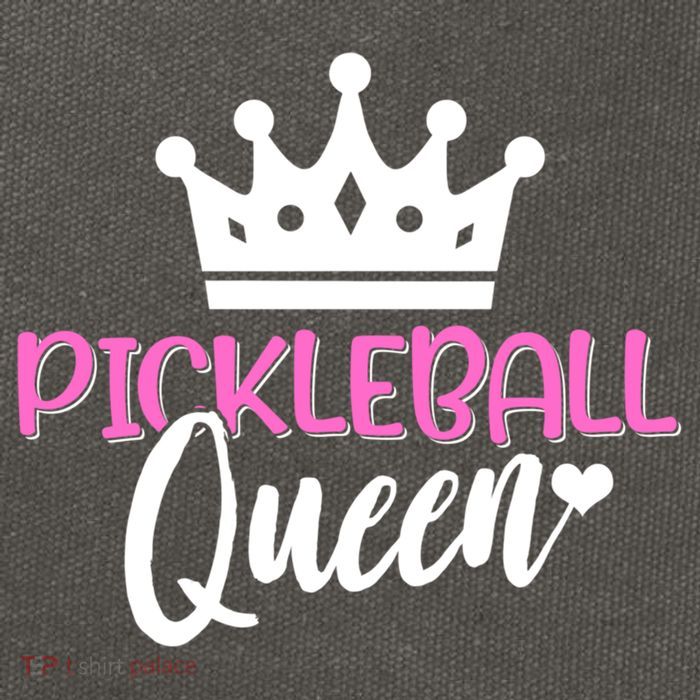 Funny Pickleball Queen Graphic Pickleball Player Gift Cotton Canvas Backpack